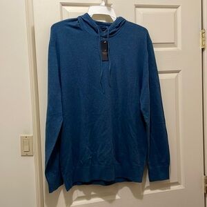 Denver Hayes blue hoodie (sz l)